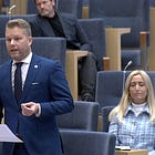 Alexander Christiansson (SD) frågar ut kulturministern om finansieringen av Tidningen Brand
