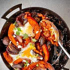 Smoky squash shakshuka
