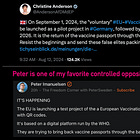 DIGITAL ID, VACCINE PASSPORTS, COMPLETE CONTROL OVER HUMANITY