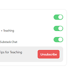 How to Subscribe to AI + Teaching Section