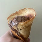 Gluten Free Waffle Cones and Chocolate Gelato