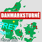 OPDATERET! Danmarksturné - Februar 2025