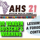 Stark warning from Doctors Vanden Bossche, Alexander, Stock, and Trozzi
