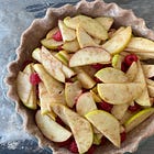 An Apple-Raspberry Crumb Pie for Springtime