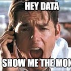 Issue #6 - Hey Data, Show Me The Money!!!