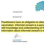 Why weren't doctors, nurses and pharmacists warned not to collaborate with coercive and mandatory COVID-19 vaccination?