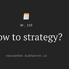 How to strategy?