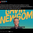MTTS Notes: Democrat "despair" memo follow-up, Gavin Newsom edition