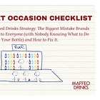 The Target Occasion Checklist