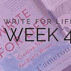 Write for Life / Week 4 (Resist Your Resistance)