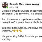 The state of my virginity, according to Daniella Mestyanek Young