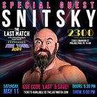 Saturday: The Last Match at 2300 Arena in Philly