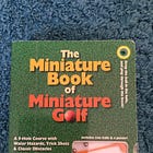 Game review 1: The Miniature Book of Miniature Golf