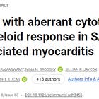Is myocarditis post-COVID vaccination driven by inflammation and heart-damaging immune cells?