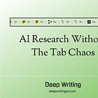 Google's Deep Research: The Research Assistant Writers Have Been Waiting For