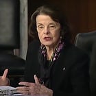 Dianne Feinstein's Republican Colleagues So Sorry She's On Fire But Have No Piss To Give