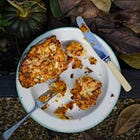 Pumpkin and sage rarebit