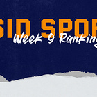 2024 SID Sports Week 9 Rankings