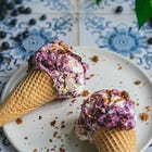 Fresh Blueberry Cheesecake Ice Cream