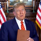 Trump's Got Fake Auto Workers And Bibles Made In China