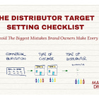 The Distributor Target Setting Checklist 