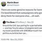 Why banning polls would be a bad idea