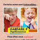 Lettre spéciale Gardasil et masques