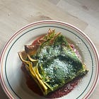 Green Lasagna