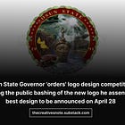 Osun State Governor 'orders' logo design competition following the public bashing of the new logo he assented to; best design to be announced on April 28 