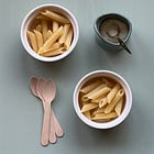 "Macarrão não é saudável"
