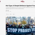 A SIMPLE DEFIANCE: My Latest ‘Hot Type’ Column in Byline