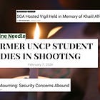 UNC-Pembroke student reporters navigate coverage of two shootings in a month