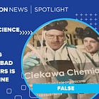 Science textbook cover featuring Breaking Bad characters is not genuine