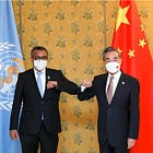 China & WHO's agreed upon role "with global development initiatives and expanding to health".