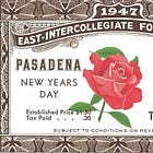 A History of Rose Bowl Tickets (1945-1987)