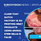 FACT-CHECK: Claims that Dutch factory is 3D-printing meat using animal stem cells is untrue