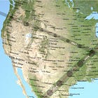 The second US Solar Eclipse Since 2017 Occurs April 8th, The Two Eclipses Mark An X Across The Country