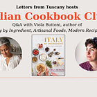 Replay! Q&A with Viola Buitoni, author of Italy by Ingredient