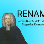Changing Racist School Names in the Historic Triangle