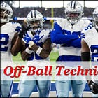 The Cowboys DaRon Bland's Off-ball Technique vs. a Curl