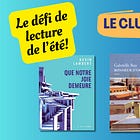 Le défi de lecture de l'été