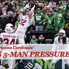 The Arizona Cardinals' Quarters Five-Man Pressure