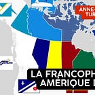 La francophonie à travers l'Amérique du Nord
