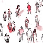 4. Drawing people in motion