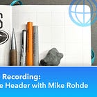 Live Recording: Building a Sketchnote Header for the Packers vs. Eagles Wildcard Game with Mike Rohde