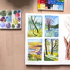 1001 Unfinished sketchbooks