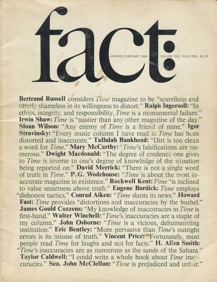 Fact magazine covers 1