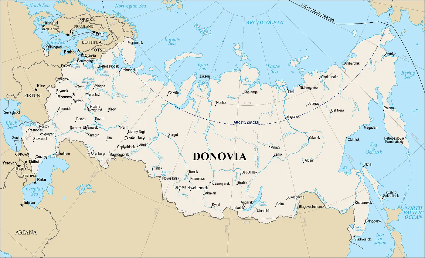 Pictured: Russia Donovia. Source: ODIN