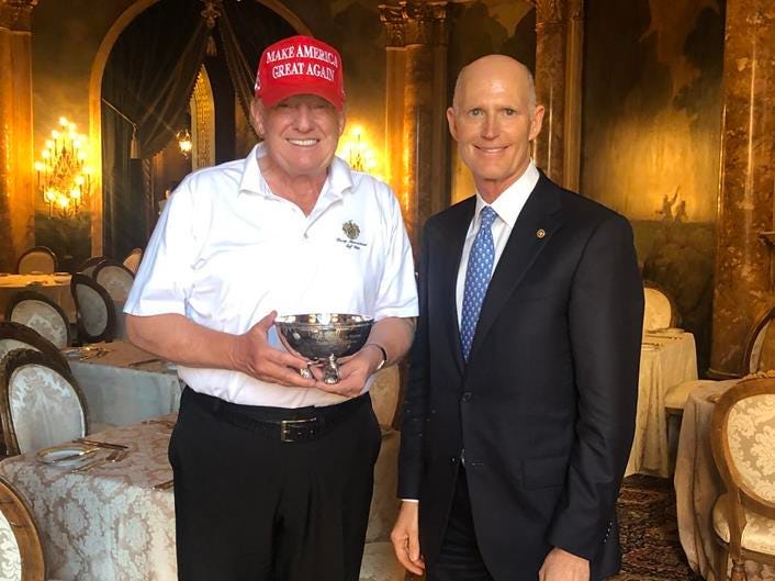 President Donald J. Trump Receives First NRSC Champion for Freedom Award -  NRSC