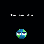 The Lean Letter